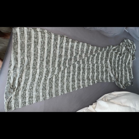 Lulus Striped Bodycon Midi Dress - Picture 5 of 6